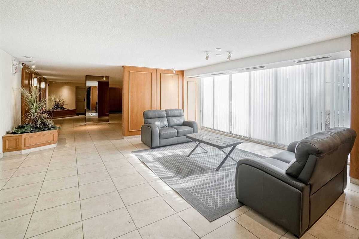 Front lobby.
