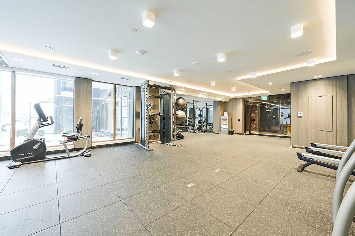 Workout room at 2343 Khalsa Gate