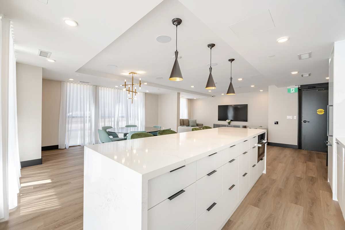 Party Room at Nuvo Condos