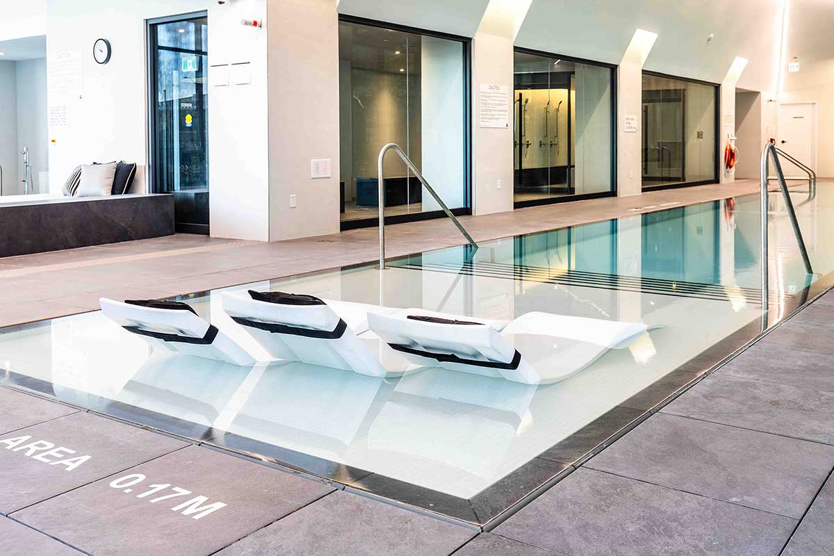 Indoor Pool at 2450 Old Bronte