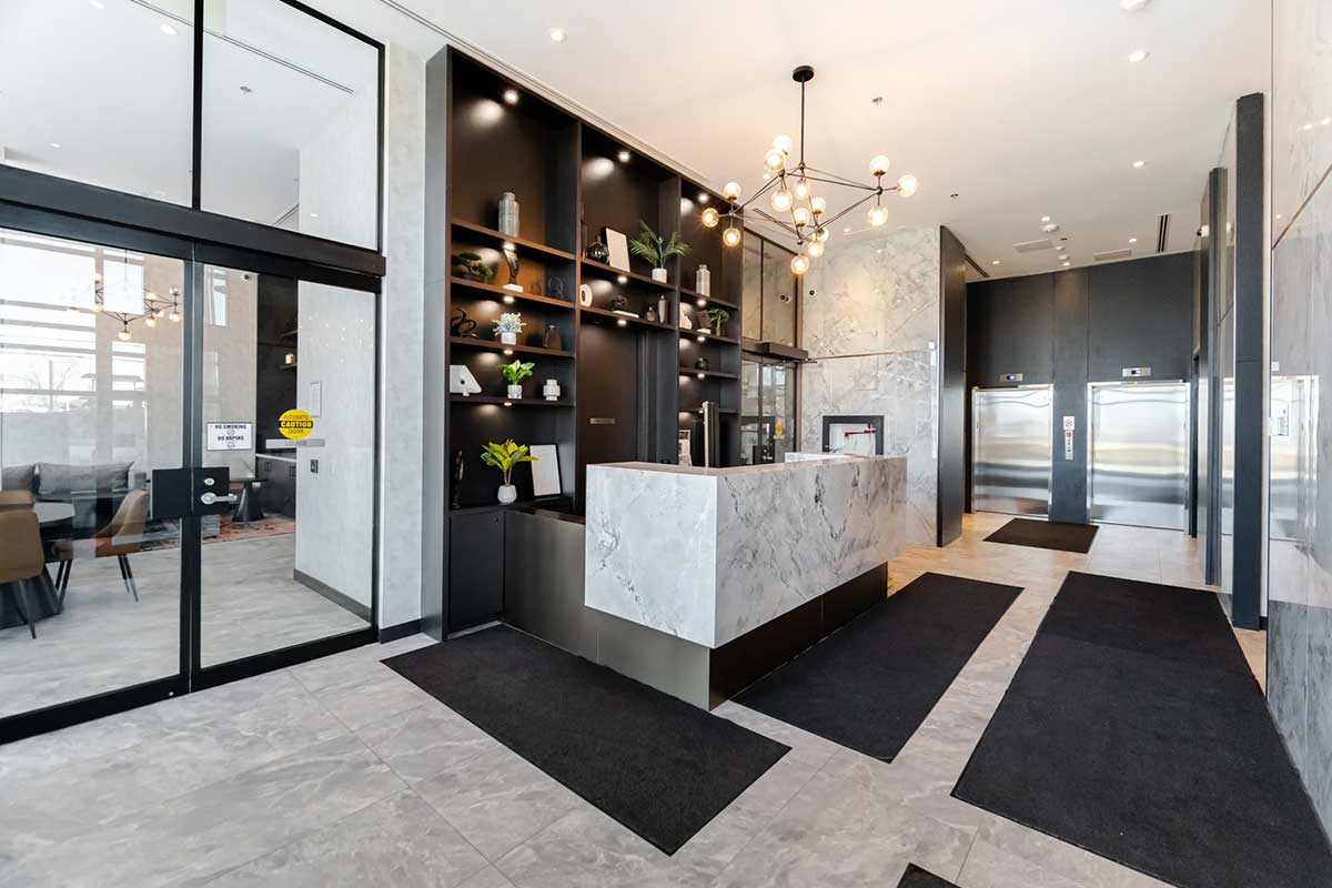 The Bronte Lobby with Concierge.