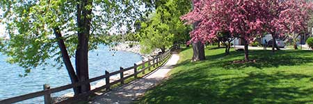 Condo options in Oakville's Bronte Village neighbourhood.